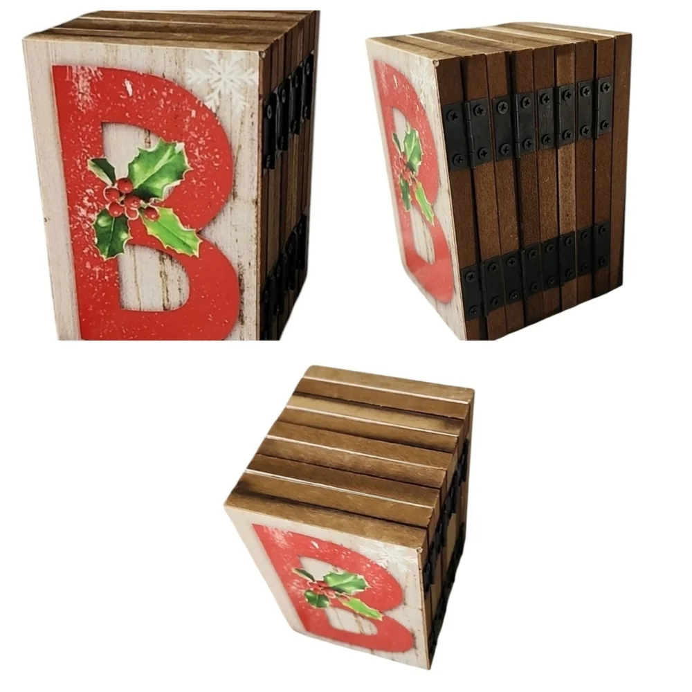 2pc Pier 1 Holiday Sign Decor Set